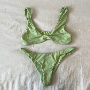 Like new Free People bathing suit. Medium both.